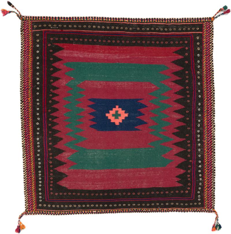 Perzsa szőnyeg Kilim Fars 119x125 119x125, Perzsa szőnyeg szőttesek