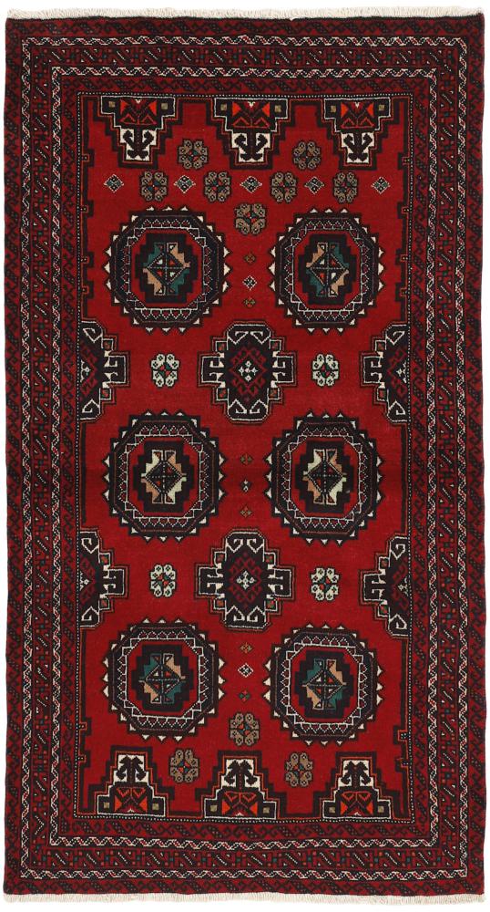 Tapis persan Baloutche 187x100 187x100, Tapis persan Noué à la main