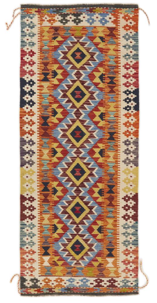 Afghaans tapijt Kilim Afghan 203x84 203x84, Perzisch tapijt Handgeweven