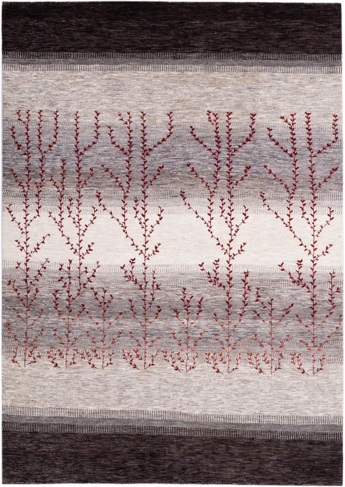 Tapis persan Persan Gabbeh Loribaft Essence 281x199 281x199, Tapis persan Noué à la main