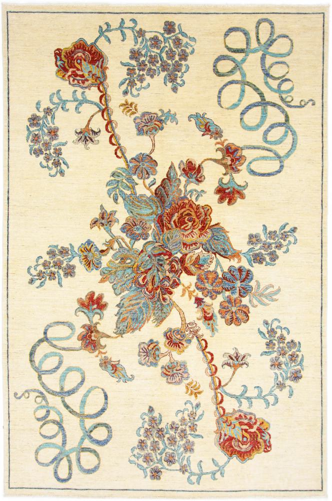 Afghan rug Arijana Design 268x178 268x178, Persian Rug Knotted by hand