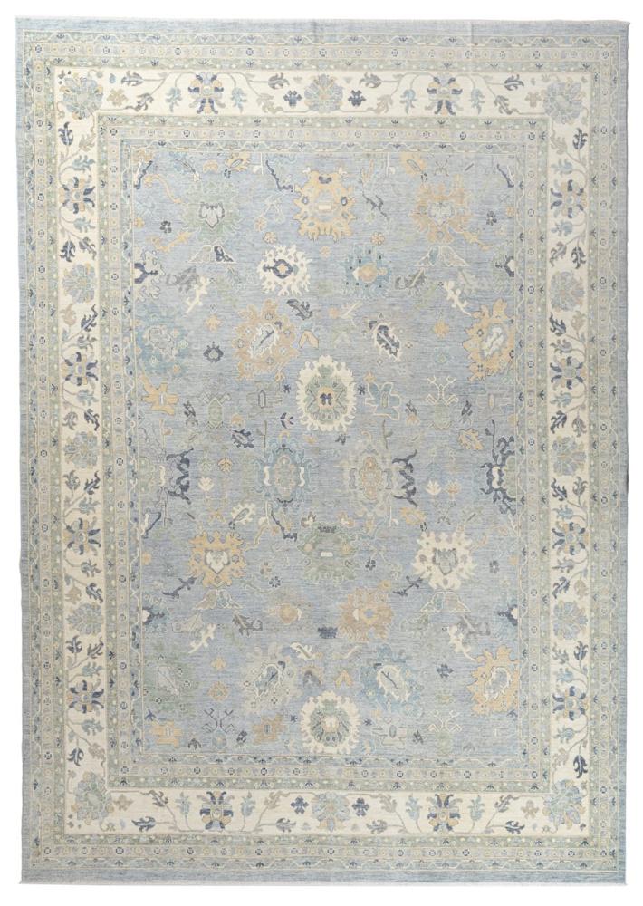 Alfombra afgana Usak Ozbeki 603x430 603x430, Alfombra persa Anudado a mano