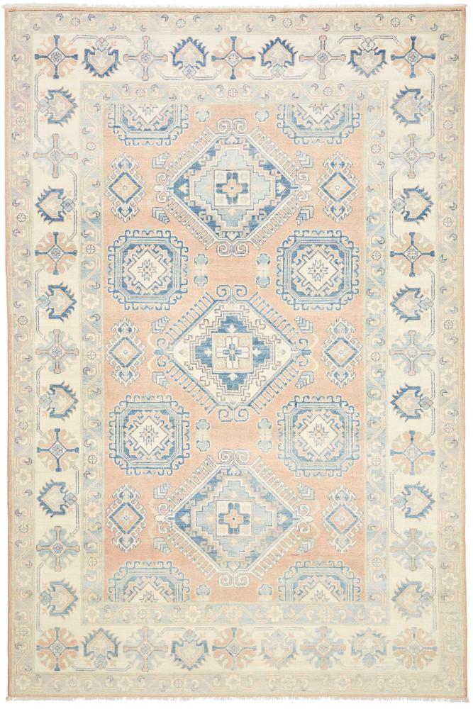 Tapis pakistanais Kazak 298x196 298x196, Tapis persan Noué à la main