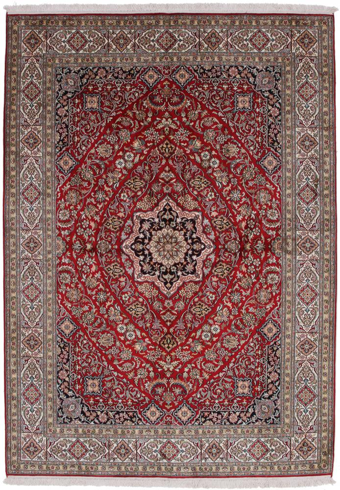 Tapete indiano Kashmir Seda 219x154 219x154, Tapete persa Atado à mão