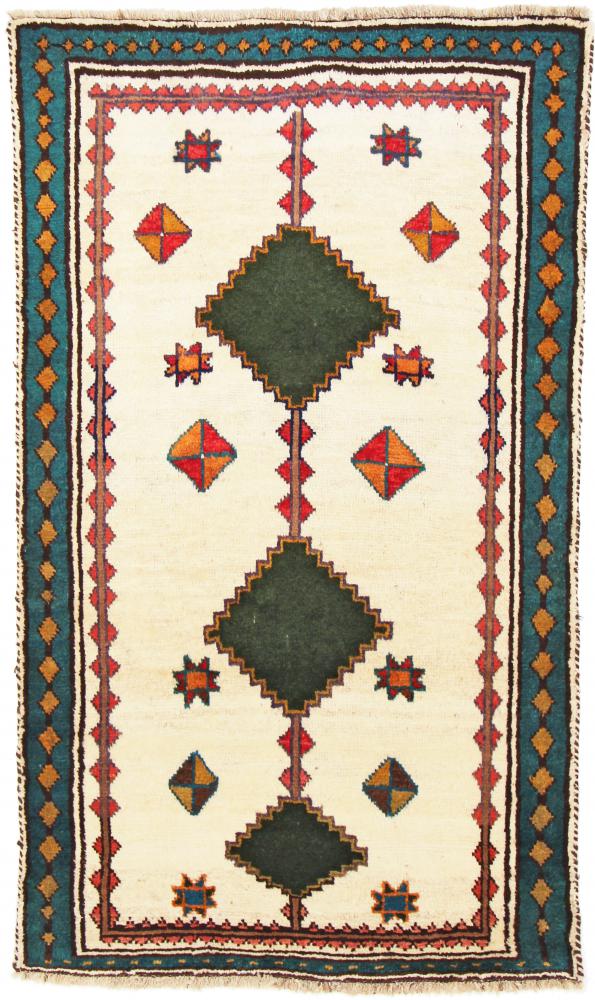 Tapete persa Ghashghai 199x121 199x121, Tapete persa Atado à mão