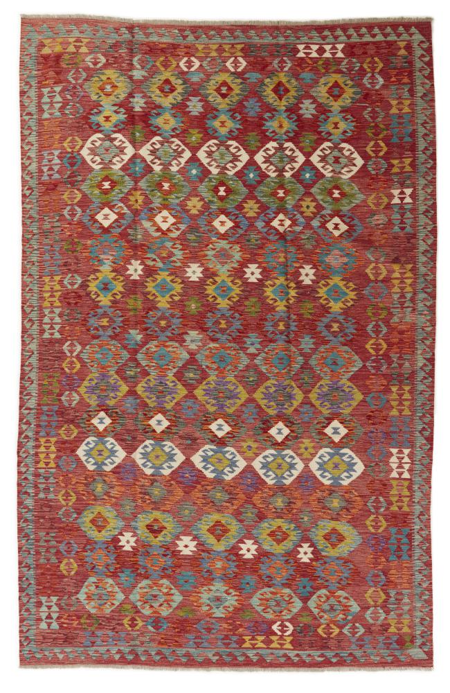 Afghansk teppe Kelim Afghan 313x202 313x202, Persisk teppe Handwoven 