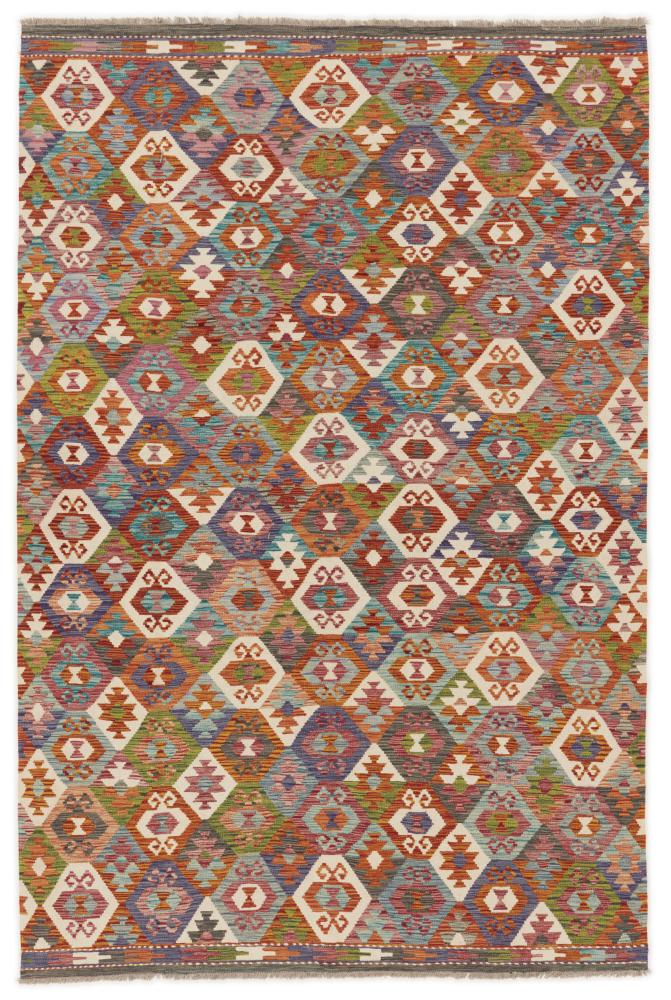 Afghaans tapijt Kilim Afghan 297x204 297x204, Perzisch tapijt Handgeweven