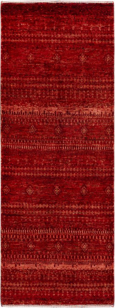 Tapis persan Persan Gabbeh Loribaft Essence 144x54 144x54, Tapis persan Noué à la main