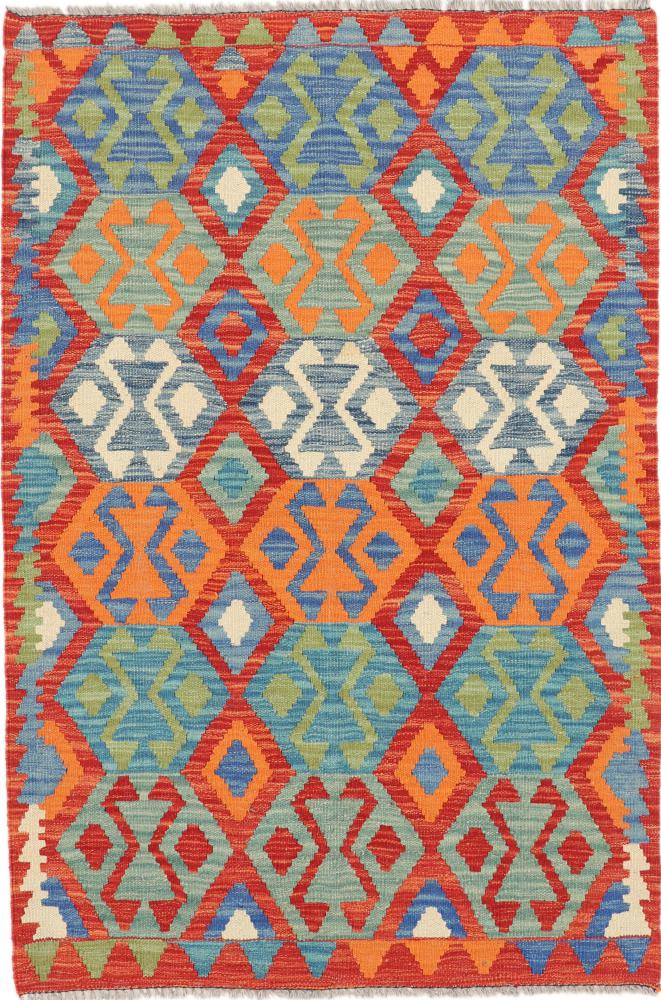 Tapete afegão Kilim Afegão 143x96 143x96, Tapete persa Tecido à mão