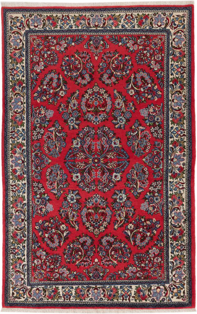 Persian Rug Sarouk 208x129 208x129, Persian Rug Knotted by hand