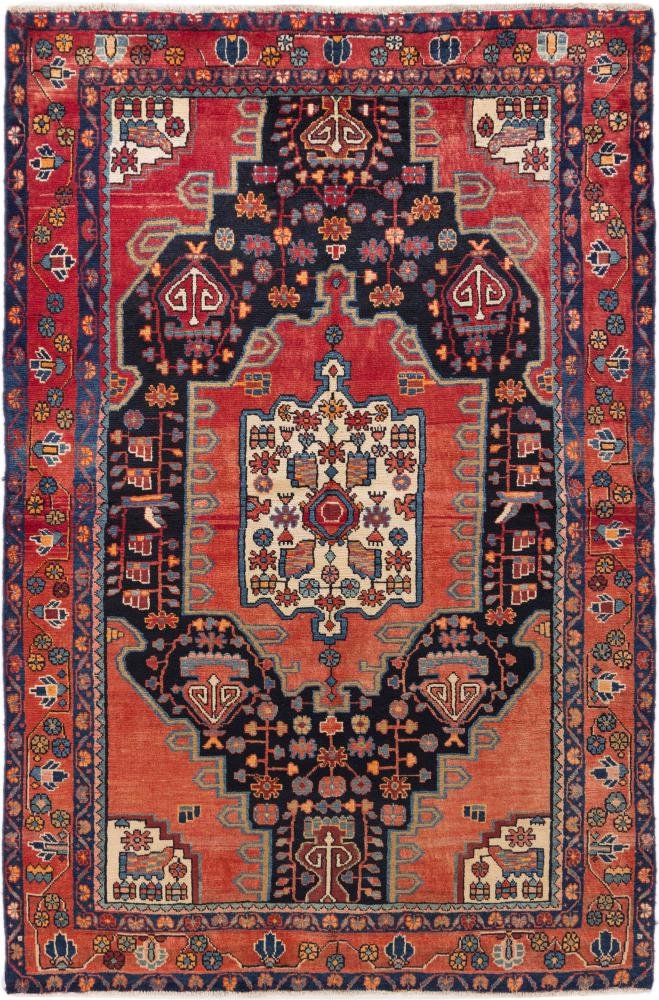 Persian Rug Nahavand 222x148 222x148, Persian Rug Knotted by hand