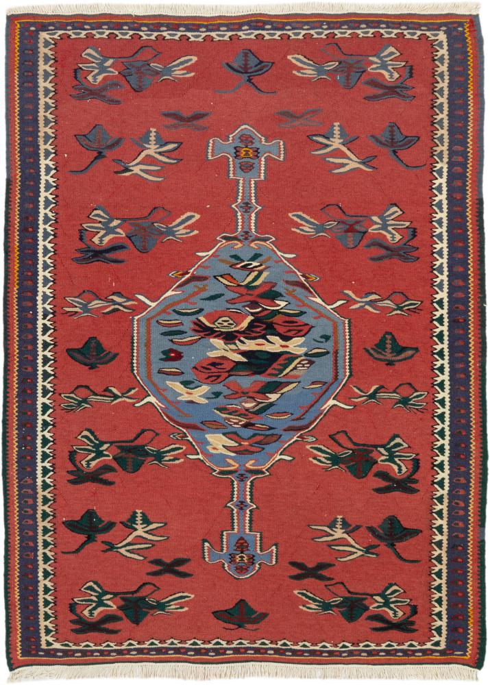 Perzsa szőnyeg Kilim Fars Senneh 147x110 147x110, Perzsa szőnyeg Kézzel csomózva