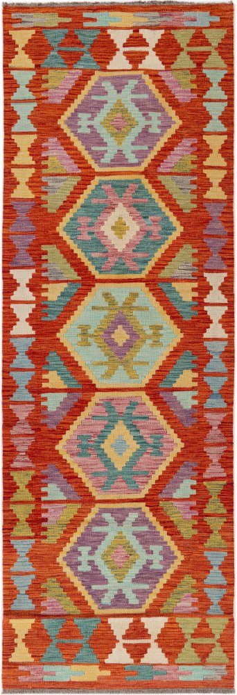 Afghanischer Teppich Kelim Afghan 239x78 239x78, Perserteppich Handgewebt