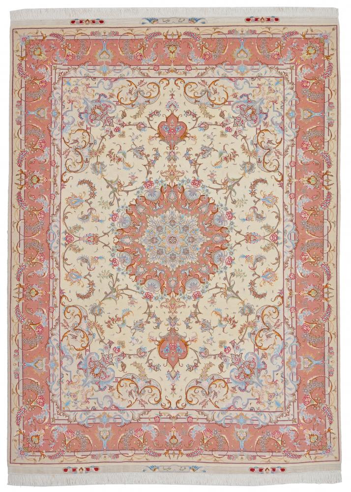 Tapete persa Tabriz 50Raj 208x153 208x153, Tapete persa Atado à mão