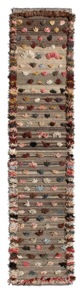 Afghansk teppe Kelim Afghan Berber Edition 392x86 392x86, Persisk teppe Handwoven 