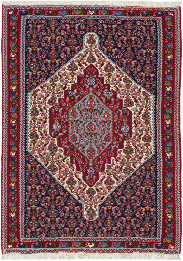 Perzsa szőnyeg Kilim Fars Senneh 166x121 166x121, Perzsa szőnyeg Kézzel csomózva