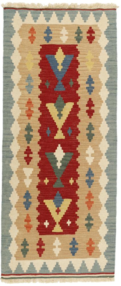 Tapete persa Kilim Fars 202x82 202x82, Tapete persa Tecido à mão