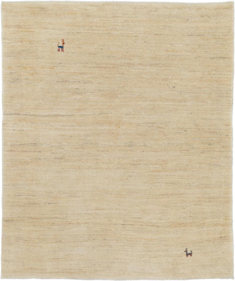 Persian Rug Persian Gabbeh Yalameh 141x121 141x121, Persian Rug Knotted by hand