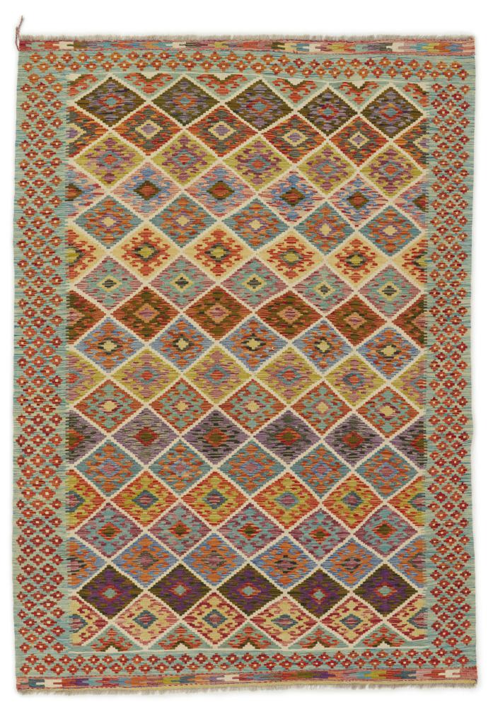 Afganistan-matto Kelim Afghan 291x205 291x205, Persialainen matto kudottu