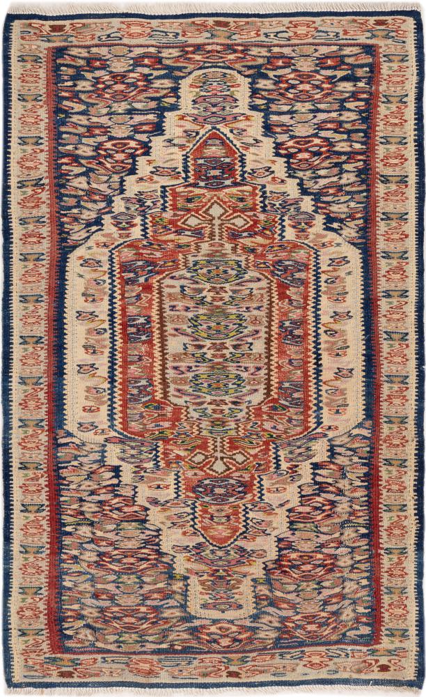 Tapete persa Kilim Senneh 108x64 108x64, Tapete persa Atado à mão