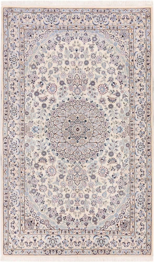 Tappeto persiano Nain 9La 215x131 215x131, Tappeto persiano Annodato a mano