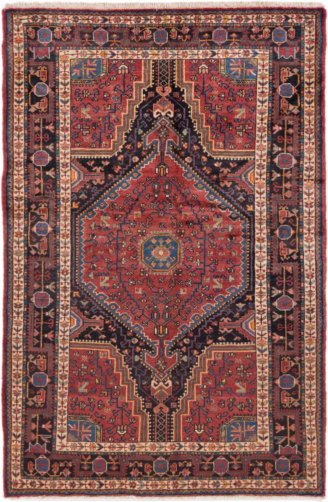 Persian Rug Tuyserkan 210x138 210x138, Persian Rug Knotted by hand