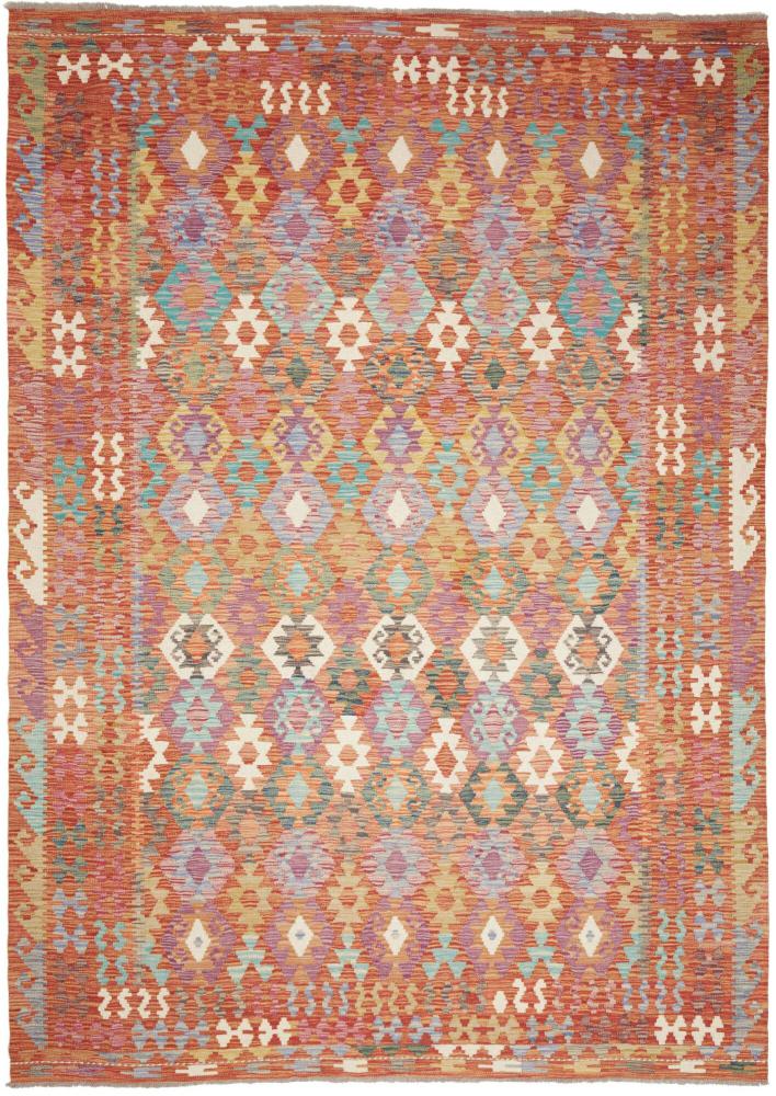 Tapete afegão Kilim Afegão 296x210 296x210, Tapete persa Tecido à mão