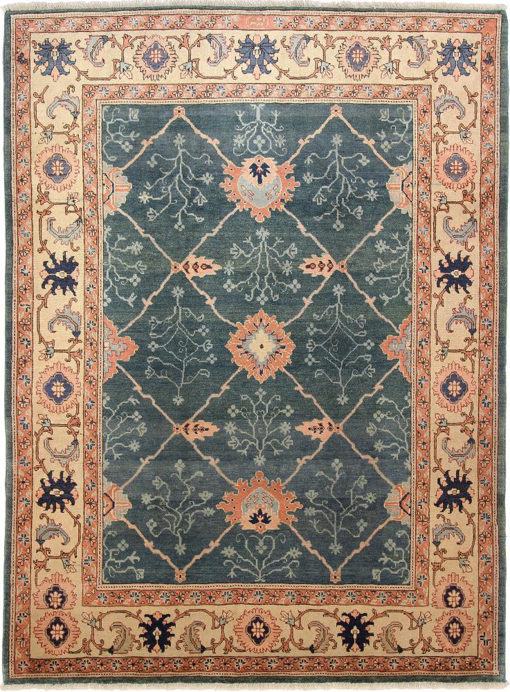 Persian Rug Heriz 9'5"x7'1" 9'5"x7'1", Persian Rug Knotted by hand