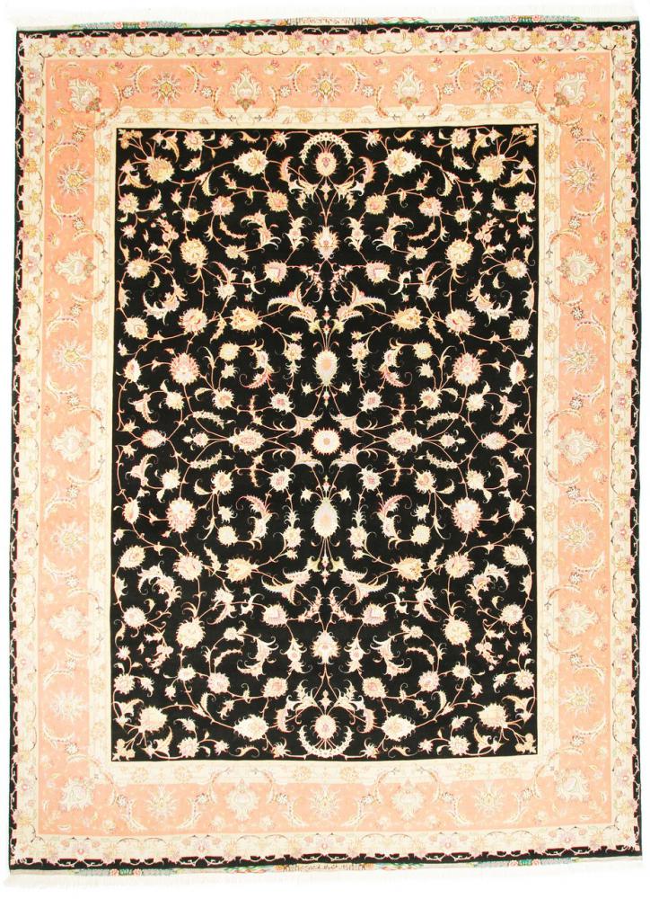 Tapete persa Tabriz 50Raj 12'11"x9'9" 12'11"x9'9", Tapete persa Atado à mão