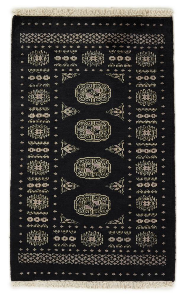 Pakisztáni szőnyeg Pakisztáni Buchara 2ply 125x76 125x76, Perzsa szőnyeg Kézzel csomózott