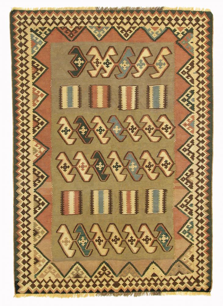 Perzsa szőnyeg Kilim Fars Old Style 207x146 207x146, Perzsa szőnyeg szőttesek