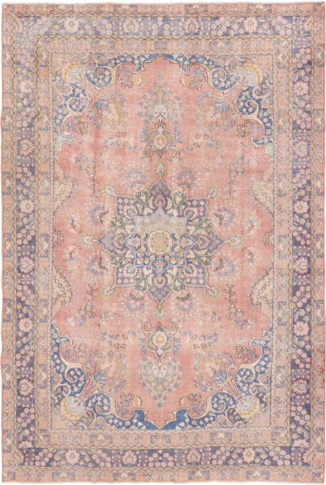 Persian Rug Vintage 279x189 279x189, Persian Rug Knotted by hand
