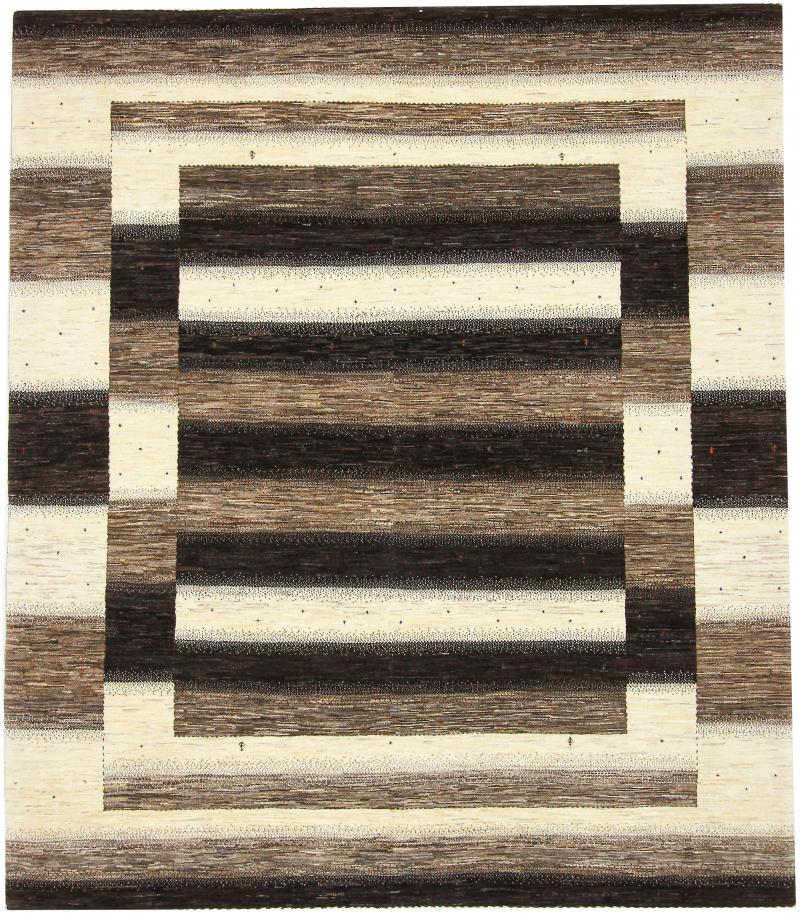 Persian Rug Persian Gabbeh Loribaft Atash 258x222 258x222, Persian Rug Knotted by hand