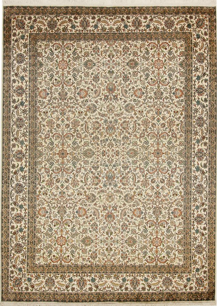 Tappeto indiano Cachemire di Seta 301x220 301x220, Tappeto persiano Annodato a mano