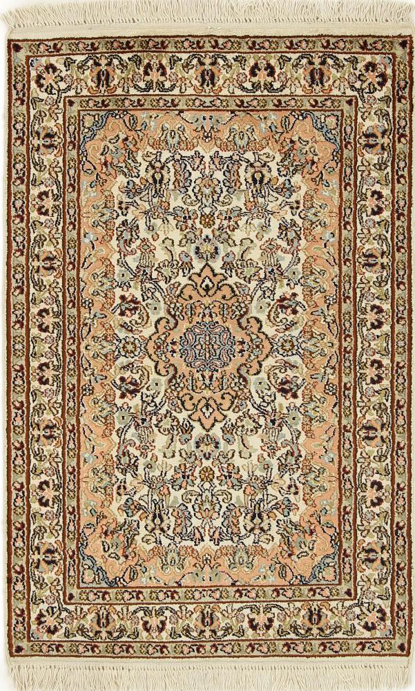 Tappeto indiano Cachemire di Seta 97x63 97x63, Tappeto persiano Annodato a mano