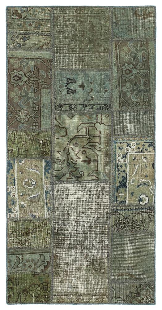 Tapete persa Patchwork 153x74 153x74, Tapete persa Atado à mão