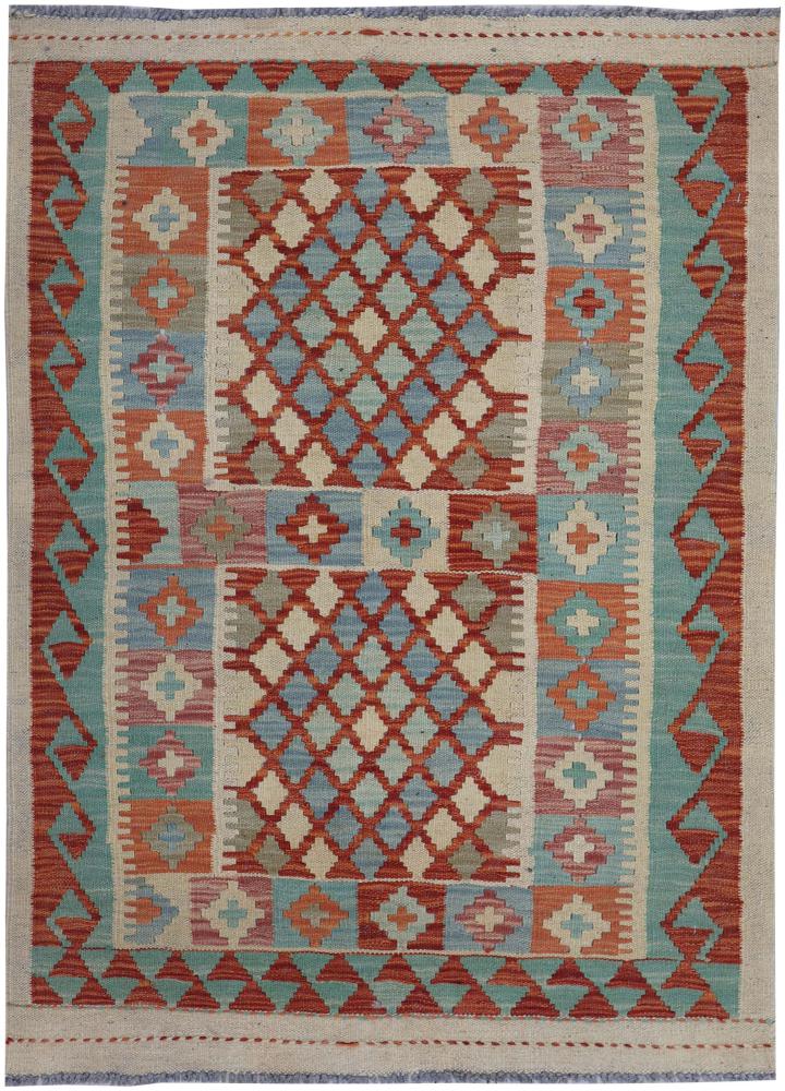 Afghanischer Teppich Kelim Afghan 134x92 134x92, Perserteppich Handgewebt