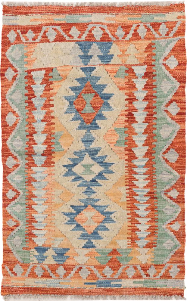 Tapete afegão Kilim Afegão Heritage 98x63 98x63, Tapete persa Tecido à mão