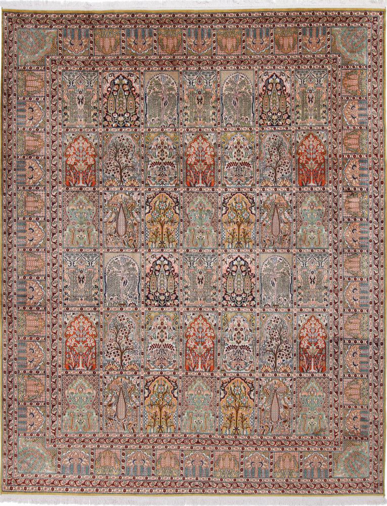 Indo rug Kashmir Pure Silke 313x247 313x247, Persian Rug Knotted by hand