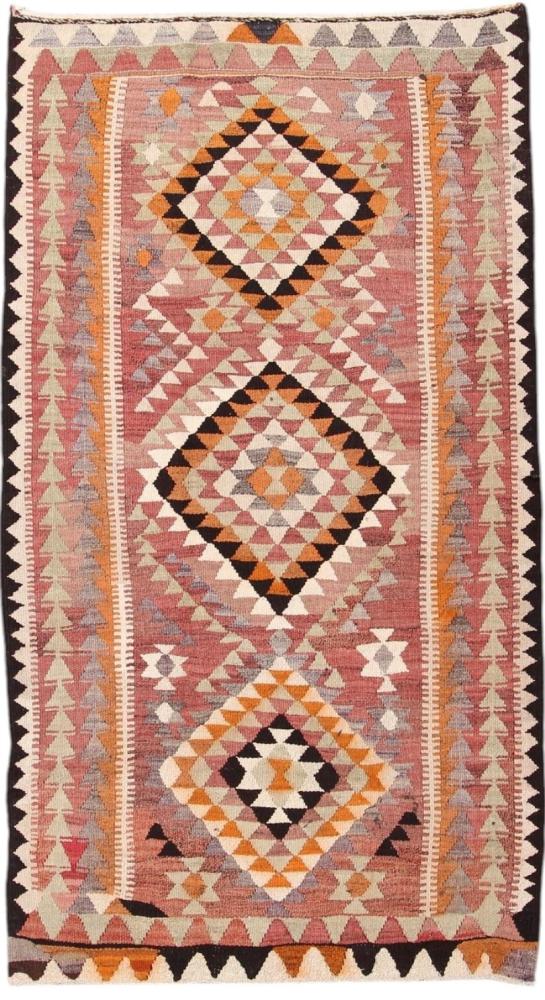 Persian Rug Kilim Fars Antique 271x144 271x144, Persian Rug Woven by hand