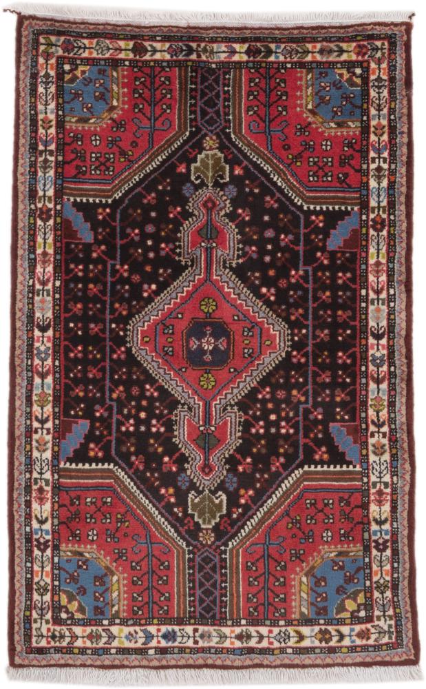 Tapis persan Tuyserkan 124x79 124x79, Tapis persan Noué à la main