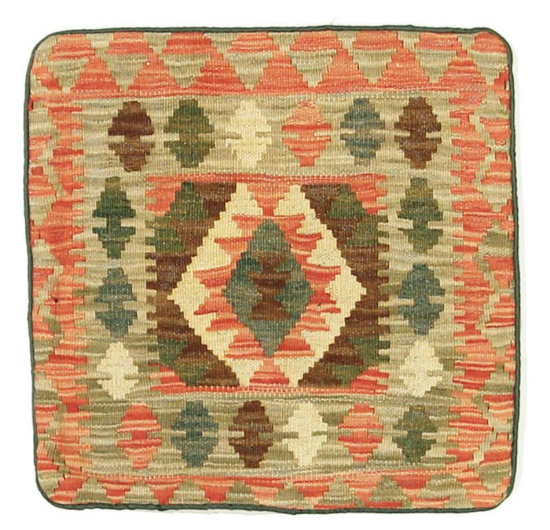 Tappeto Afgano Kilim Kissen 45x45 45x45, Tappeto persiano Annodato a mano