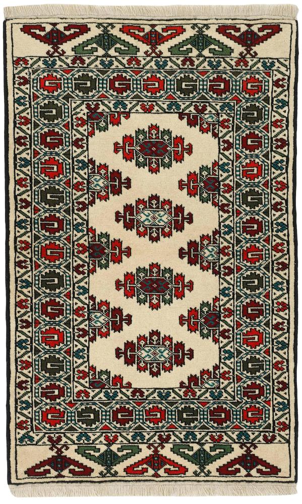 Perzsa szőnyeg Turkaman 4'2"x2'7" 4'2"x2'7", Perzsa szőnyeg Kézzel csomózva