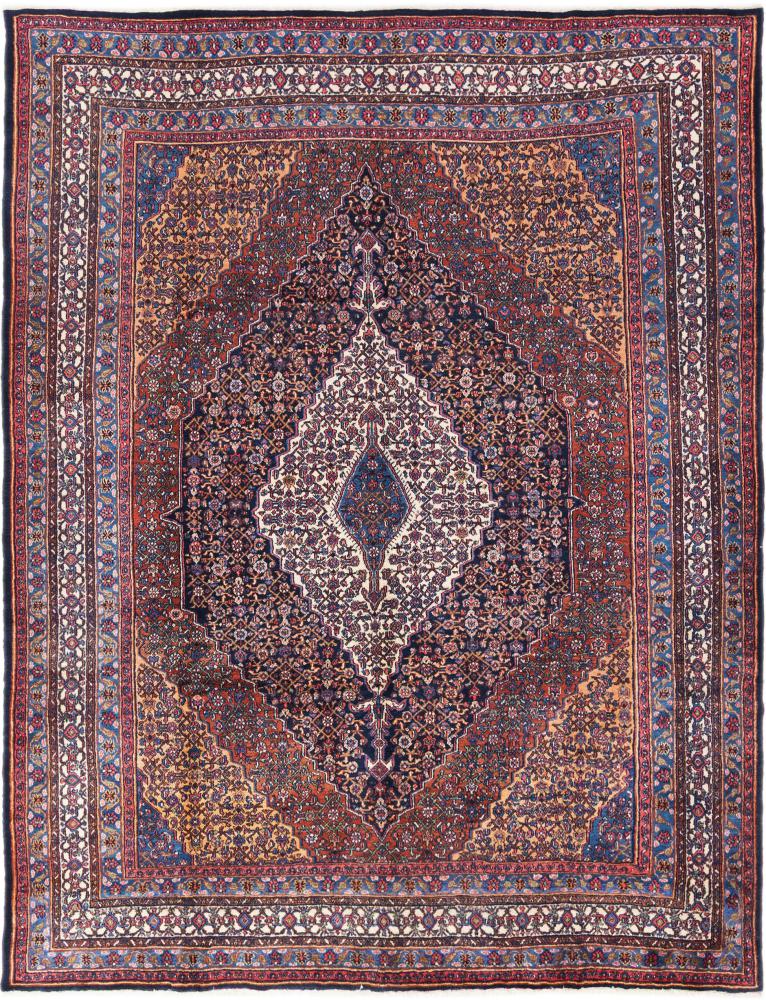 Perserteppich Hamadan Bibik Abad 355x279 355x279, Perserteppich Handgeknüpft