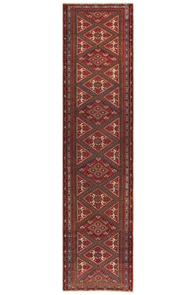 Περσικό χαλί Malayer πολύτιμα λόγω παλαιότητας 414x101 414x101, Περσικό χαλί Οι κόμποι έγιναν με το χέρι