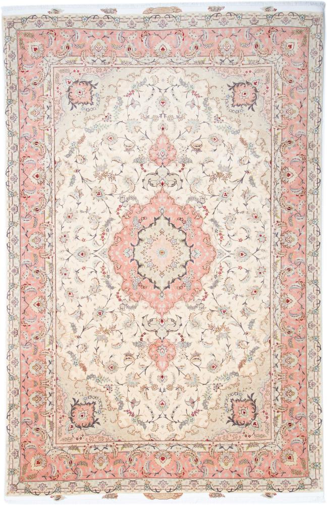 Tapete persa Tabriz 50Raj 303x195 303x195, Tapete persa Atado à mão