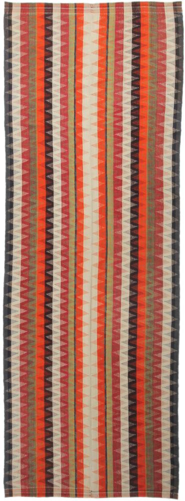 Tapete persa Kilim Fars Antigo 340x120 340x120, Tapete persa Tecido à mão