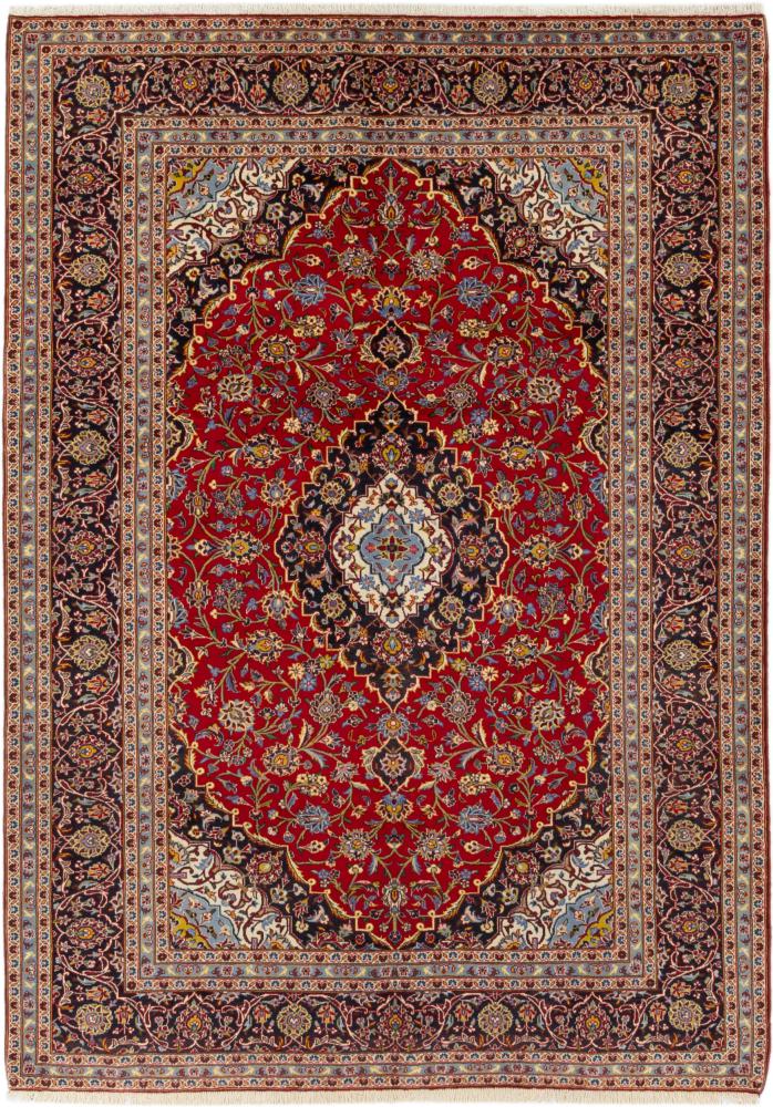 Persian Rug Keshan 296x215 296x215, Persian Rug Knotted by hand