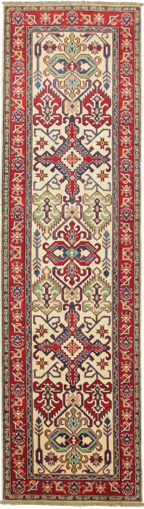 Afghan rug Kazak 296x85 296x85, Persian Rug Knotted by hand