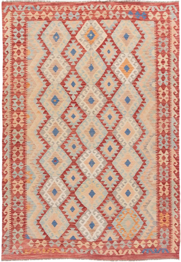 Tapete afegão Kilim Afegão 294x205 294x205, Tapete persa Tecido à mão